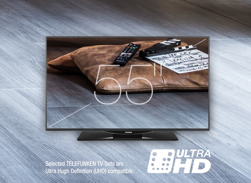TELEFUNKEN N18 43 SMART TV UltraSlim Frameless Design 4k UHD LED SMART TV  with WebOS - Telefunken Electronics